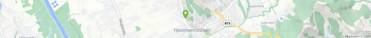 Kartendarstellung des Standorts für Apotheke Hausmannstätten in 8071 Hausmannstätten